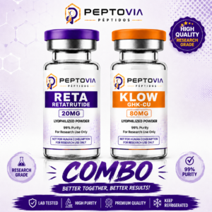 Combo: 1x Retatrutide 20 mg + 1x KLOW 80 mg